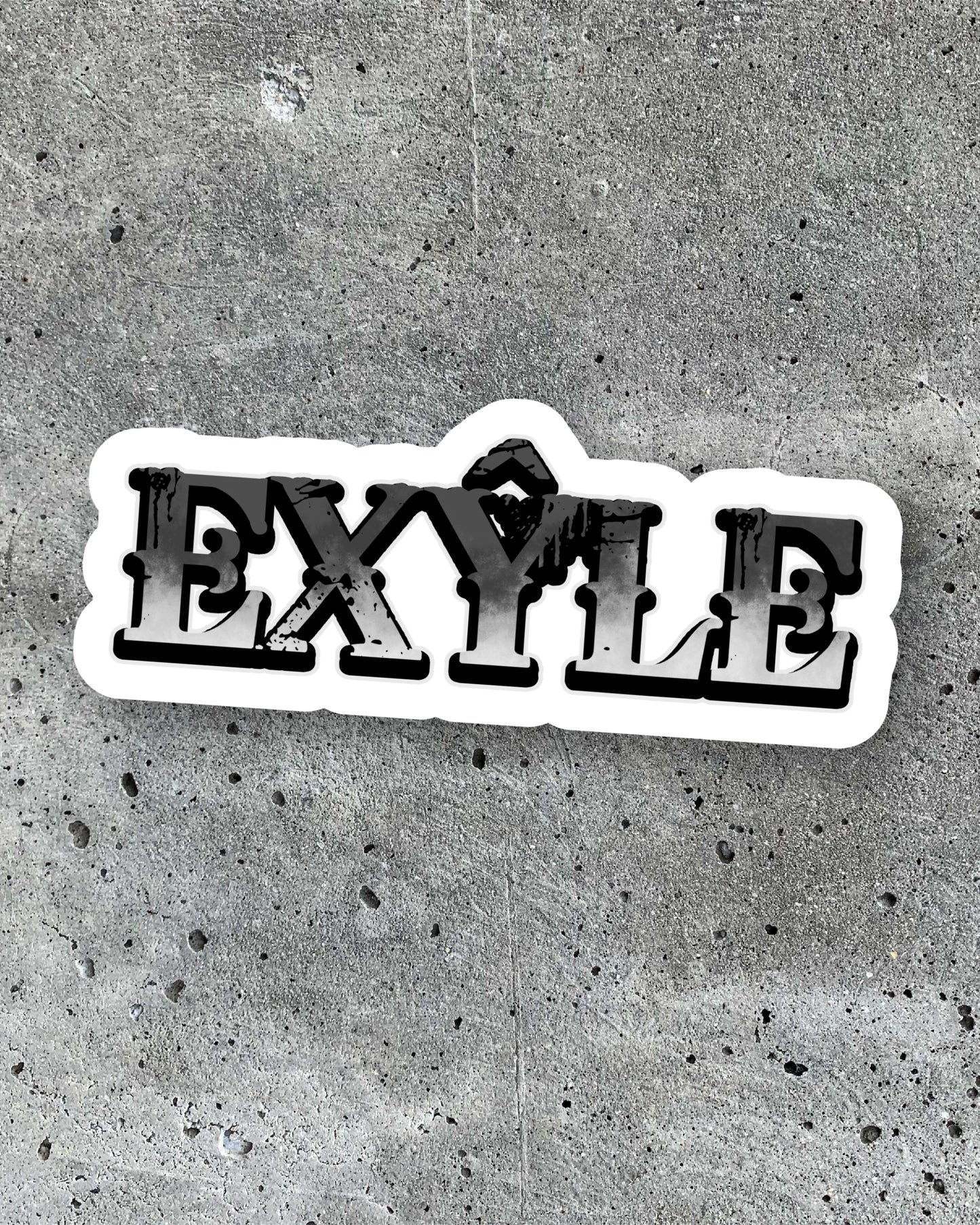 "EXŶLE" Sticker